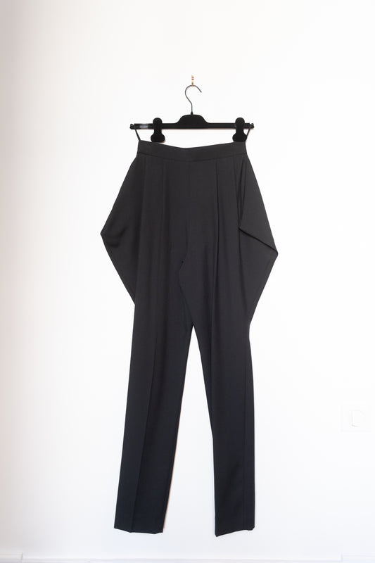 CÉLINE TRIANGLE WOOL SUIT PANTS